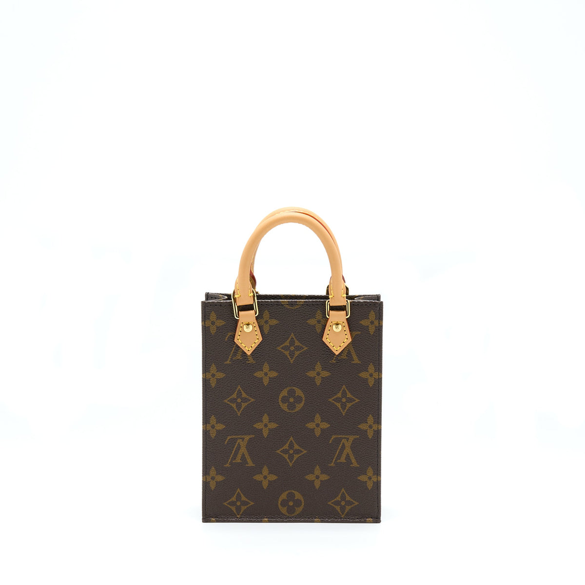 Louis Vuitton Petit Sac Plat Monogram Canvas GHW