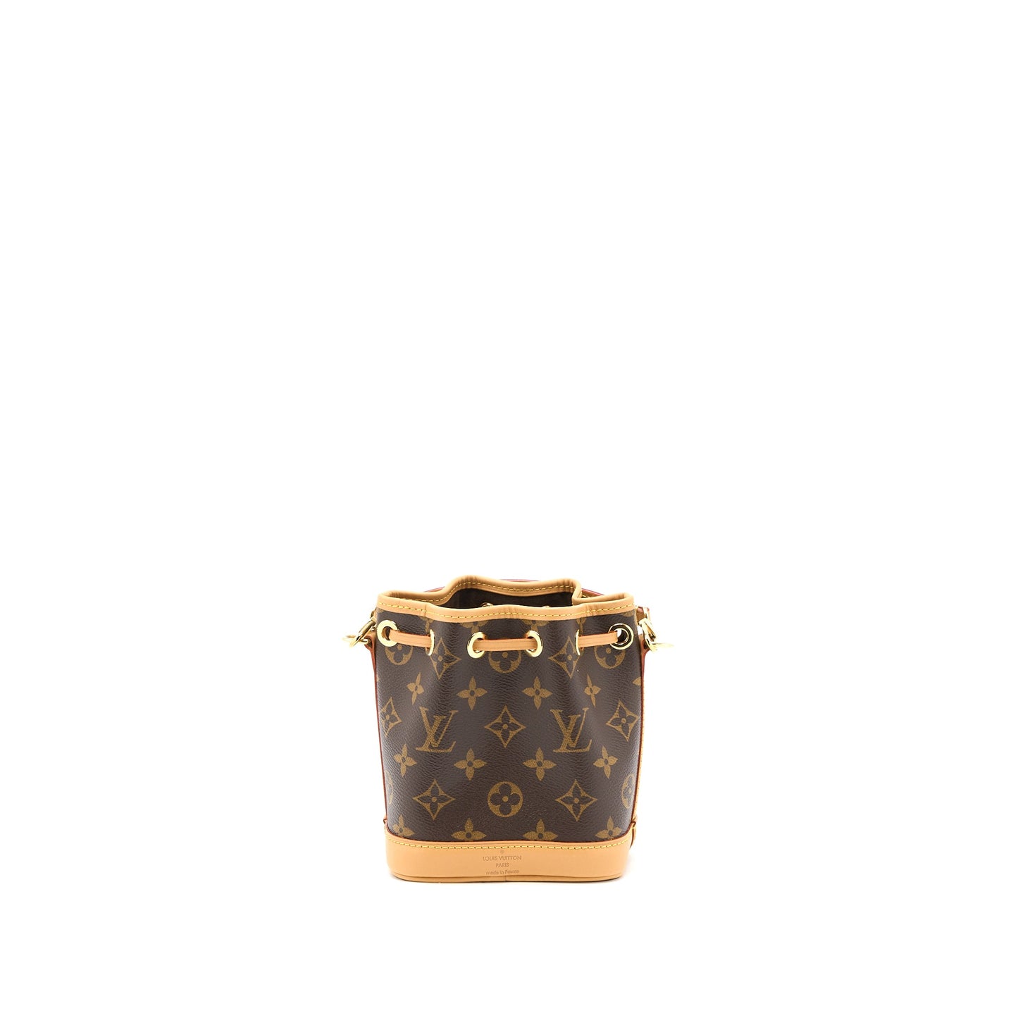 Louis Vuitton Nano Noe Monogram Canvas GHW (New Version)