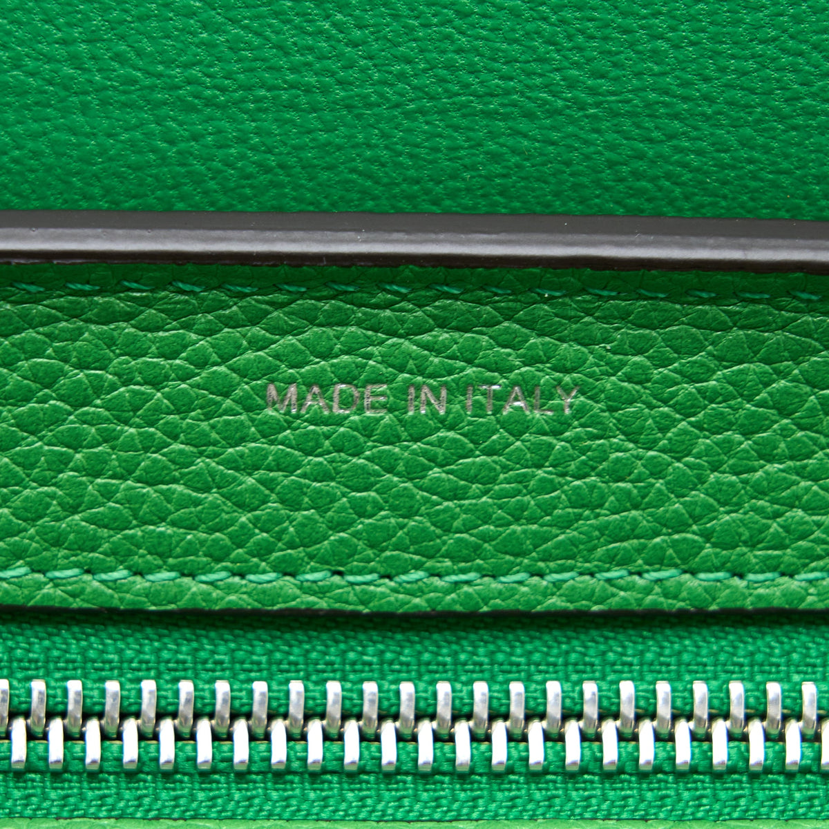 Celine Small Trapeze Bag Calfskin/Suede Green SHW