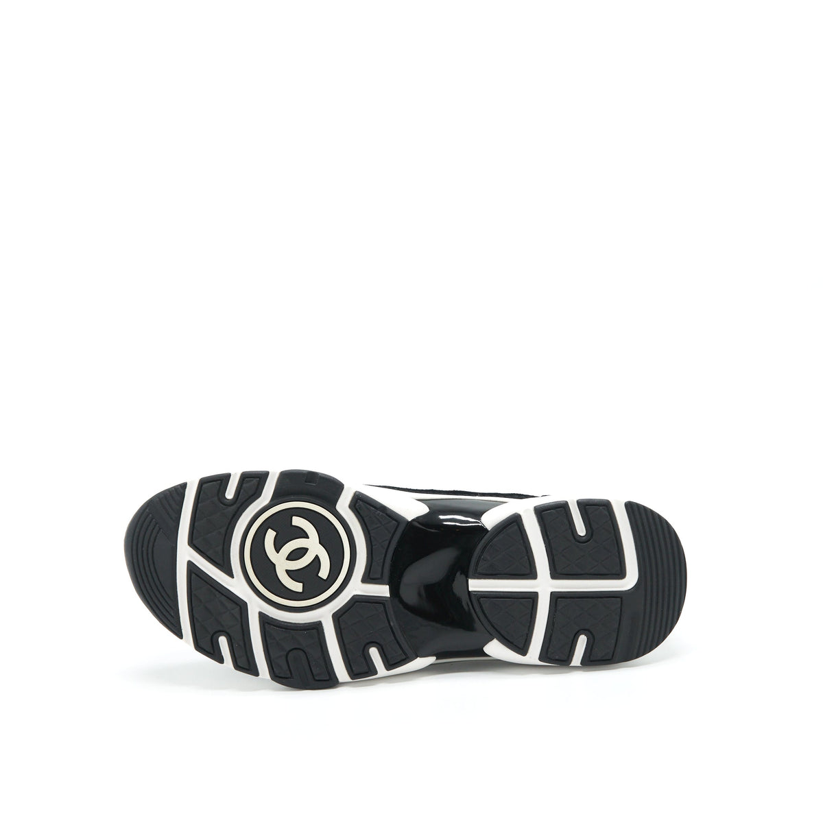 Chanel Size 37 Women’s Sneakers Grey/ Black