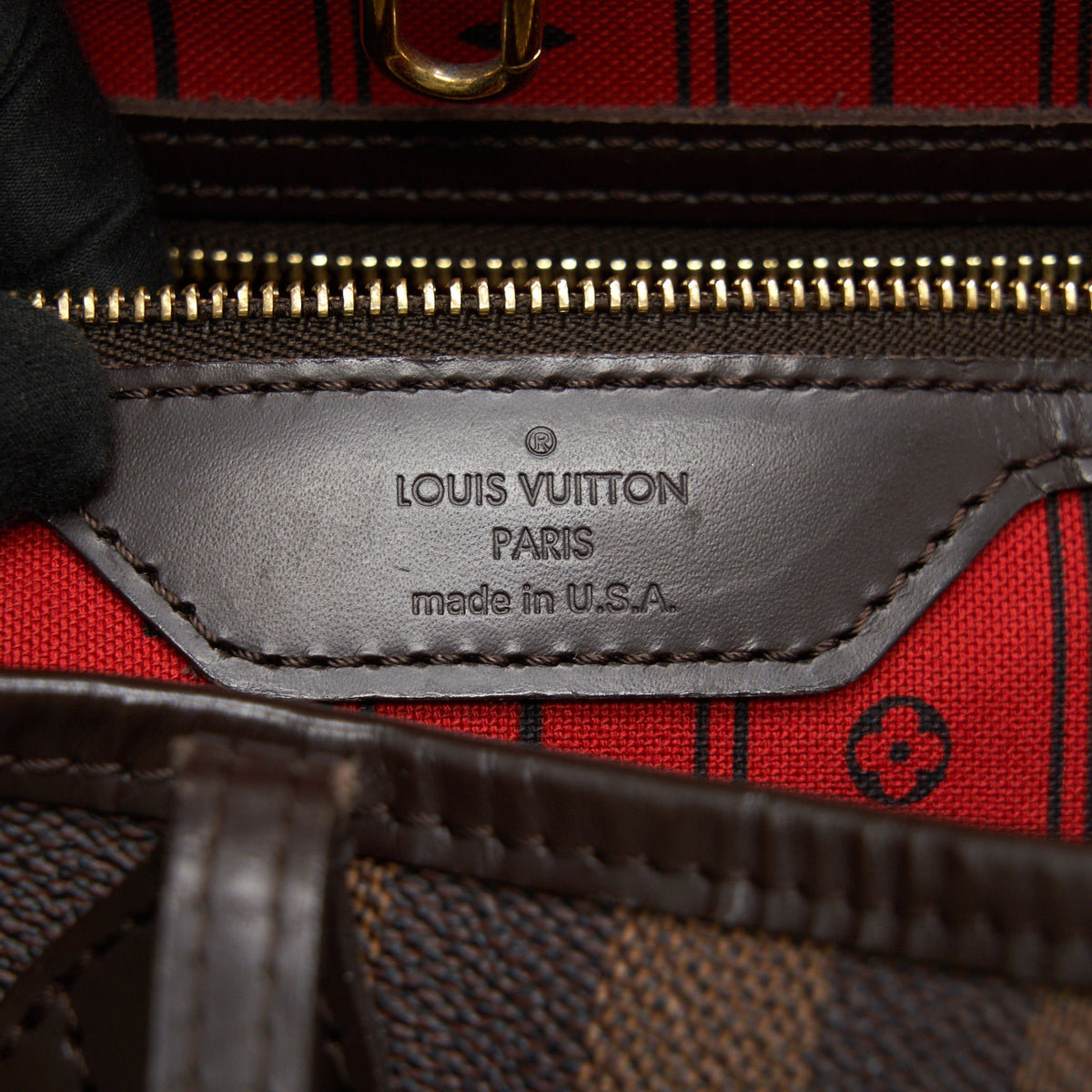 LOUIS VUITTON Neverfull Damier Ebene GM