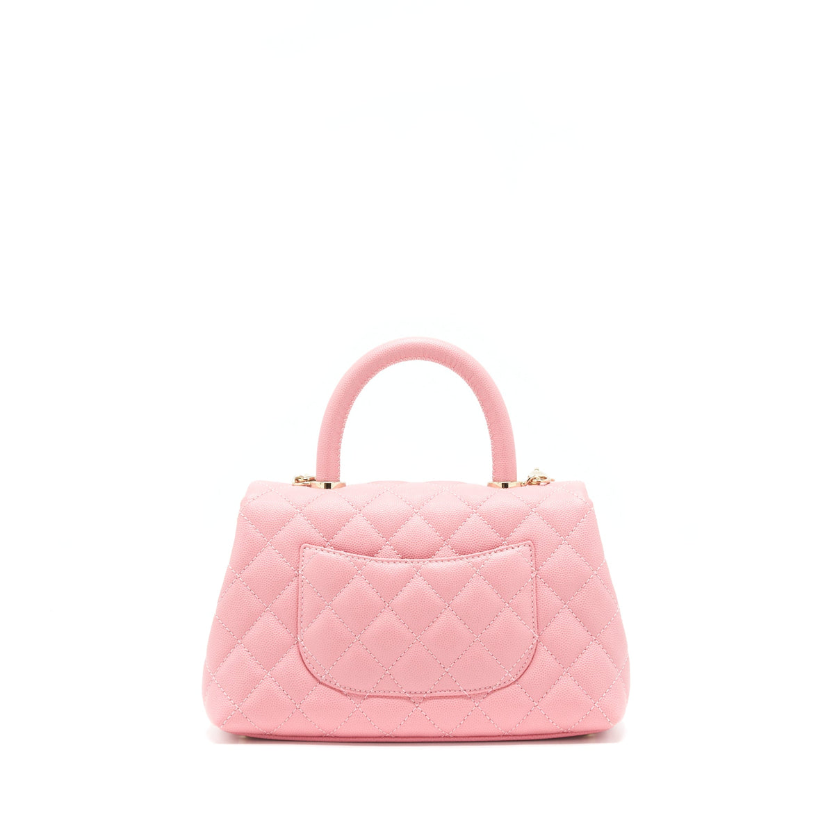 Chanel Small Coco Handle 24cm Caviar Pink LGHW