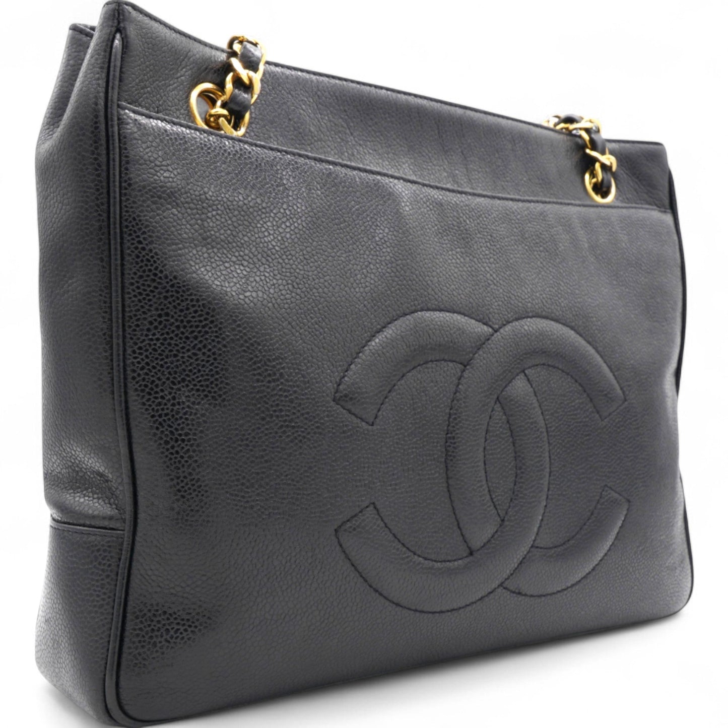 Chanel Vintage CC Logo Shoulder Bag