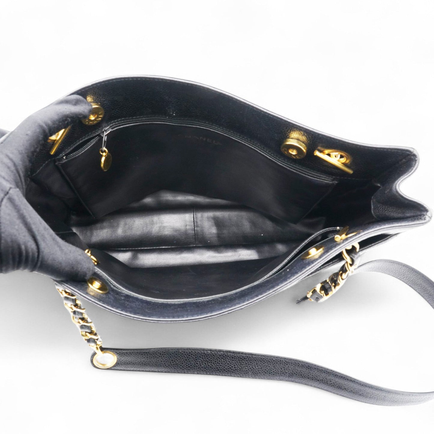 Chanel Vintage CC Logo Shoulder Bag