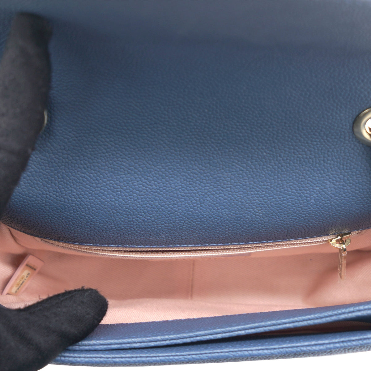 Chanel Thread Around Cuba Flap Bag Blue