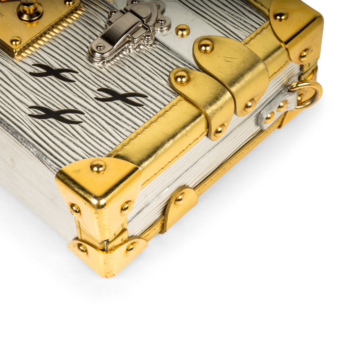 Petite Malle Silver And Gold