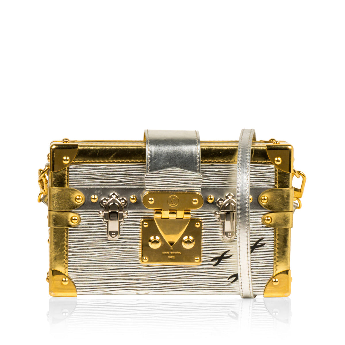Petite Malle Silver And Gold