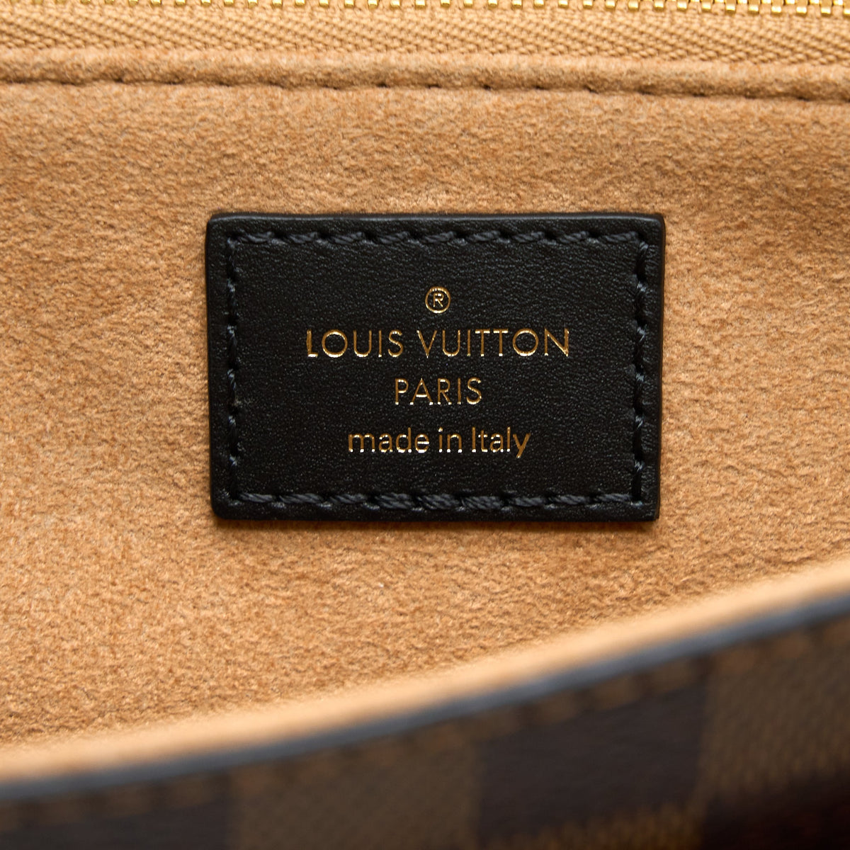 Louis Vuitton Vavin PM Damier Ebene Canvas Beige GHW