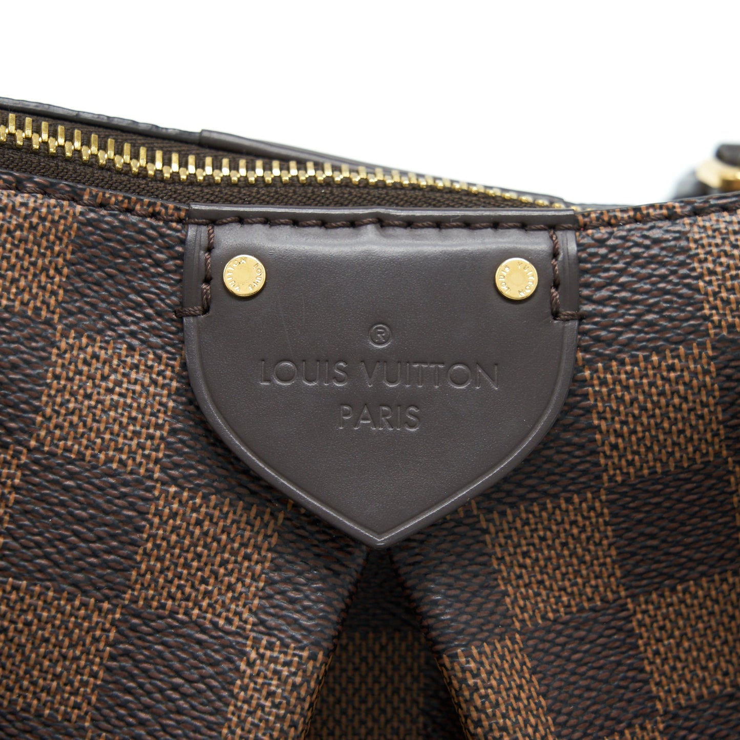 Louis Vuitton Siena MM Shoulder Bag Damier Ebene GHW