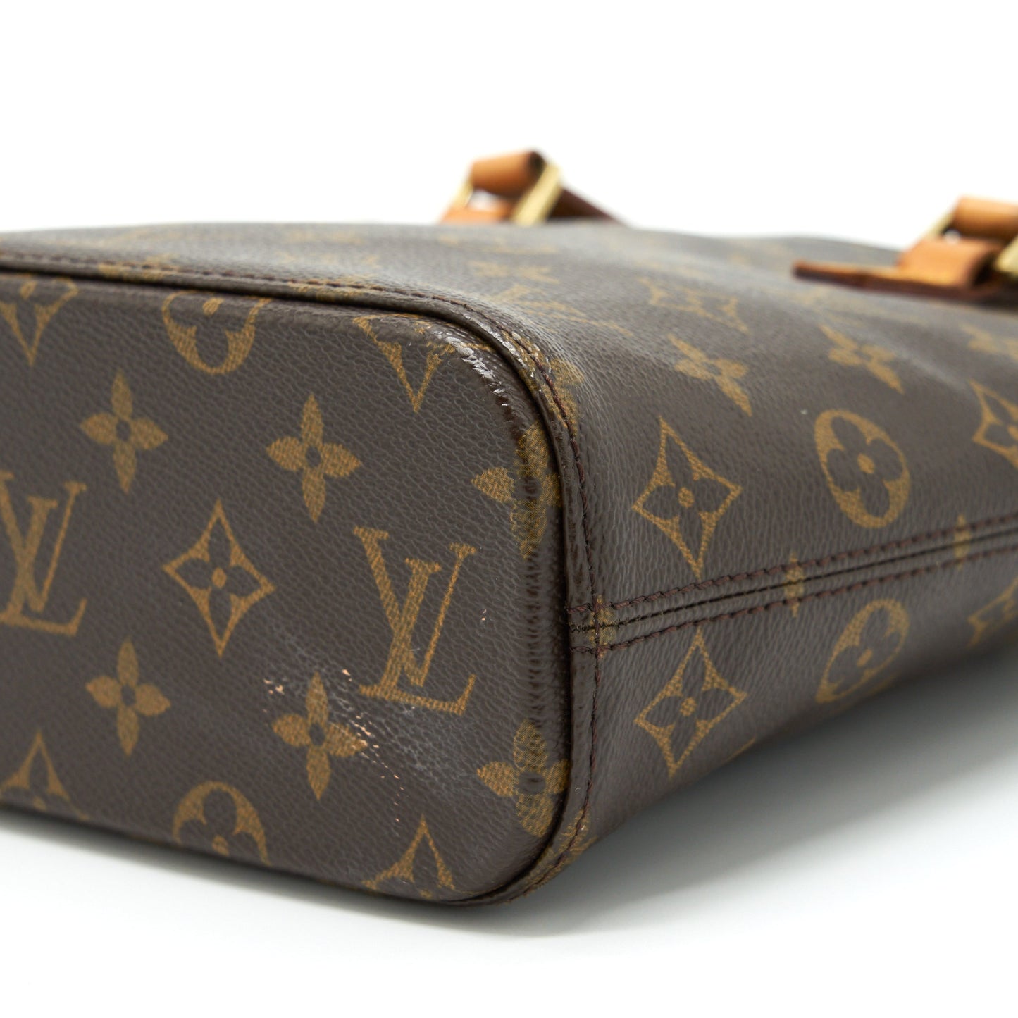 Louis Vuitton Vintage Vivian Tote Bag Monogram Canvas GHW