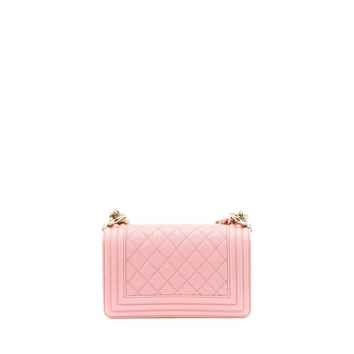 Chanel Small Boy Caviar Light Pink LGHW
