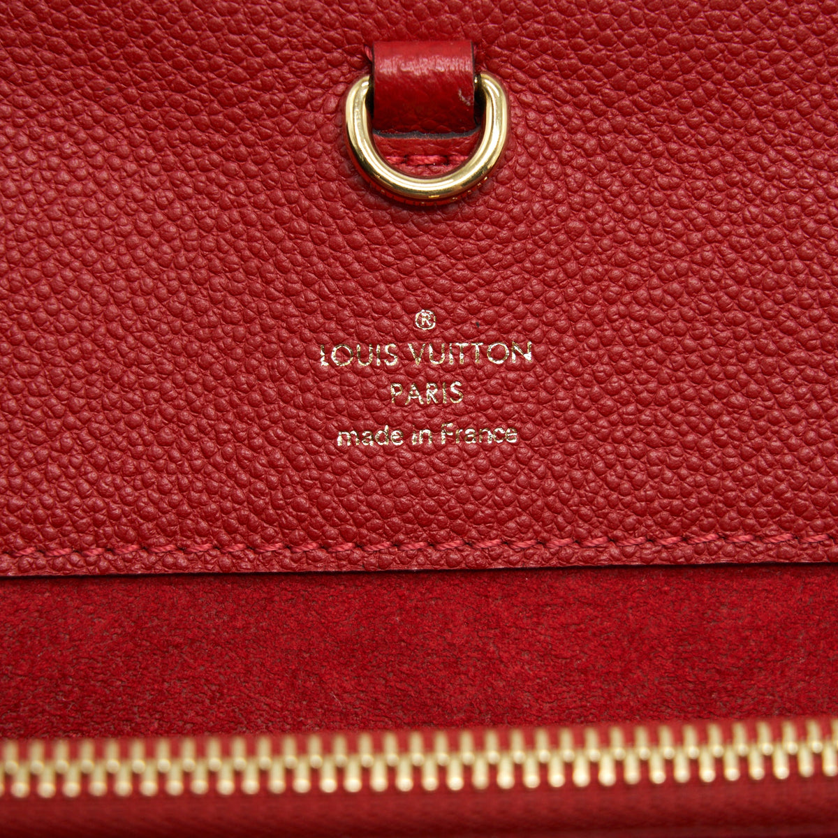 Louis Vuitton Venus Bag Leather/Monogram Canvas Red Year 2016