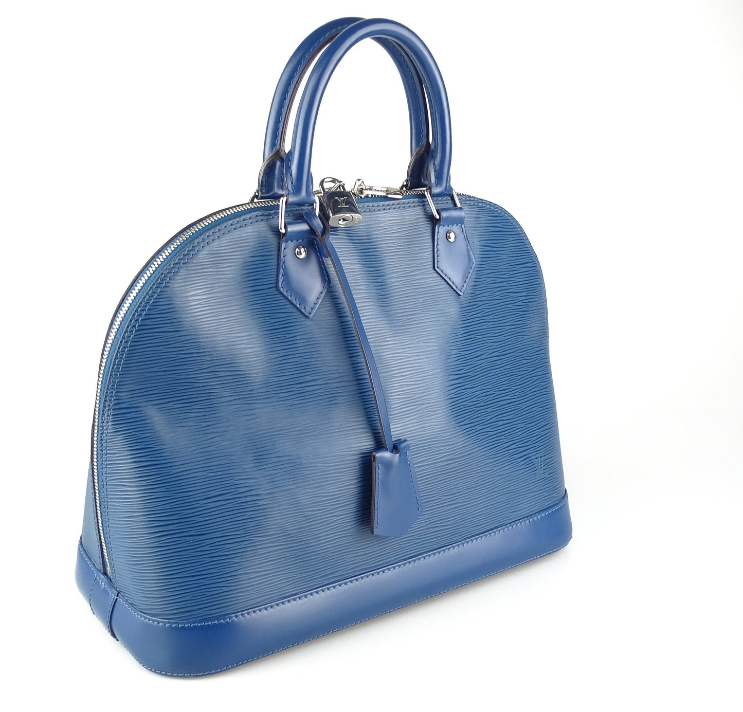 Louis Vuitton Epi Alma Myrtille Blue SN5113