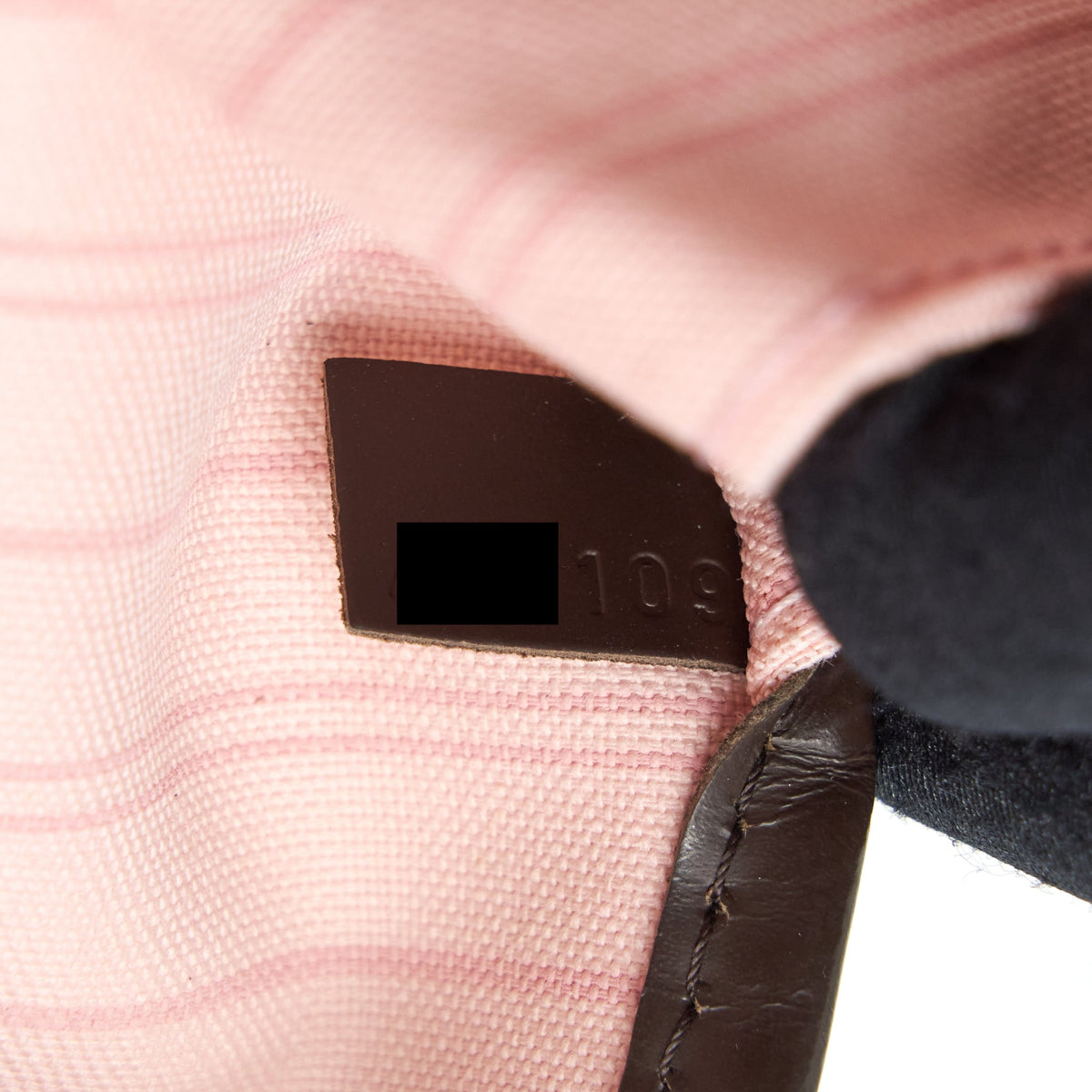 Louis Vuitton Neverfull MM Damier Ebene Rose Ballerine GHW
