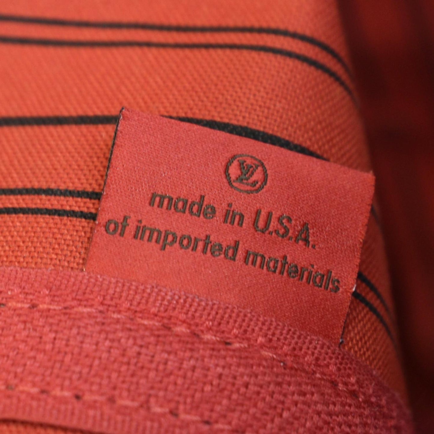 LOUIS VUITTON Neverfull GM Damier Ebene Tote Shoulder Bag Brown