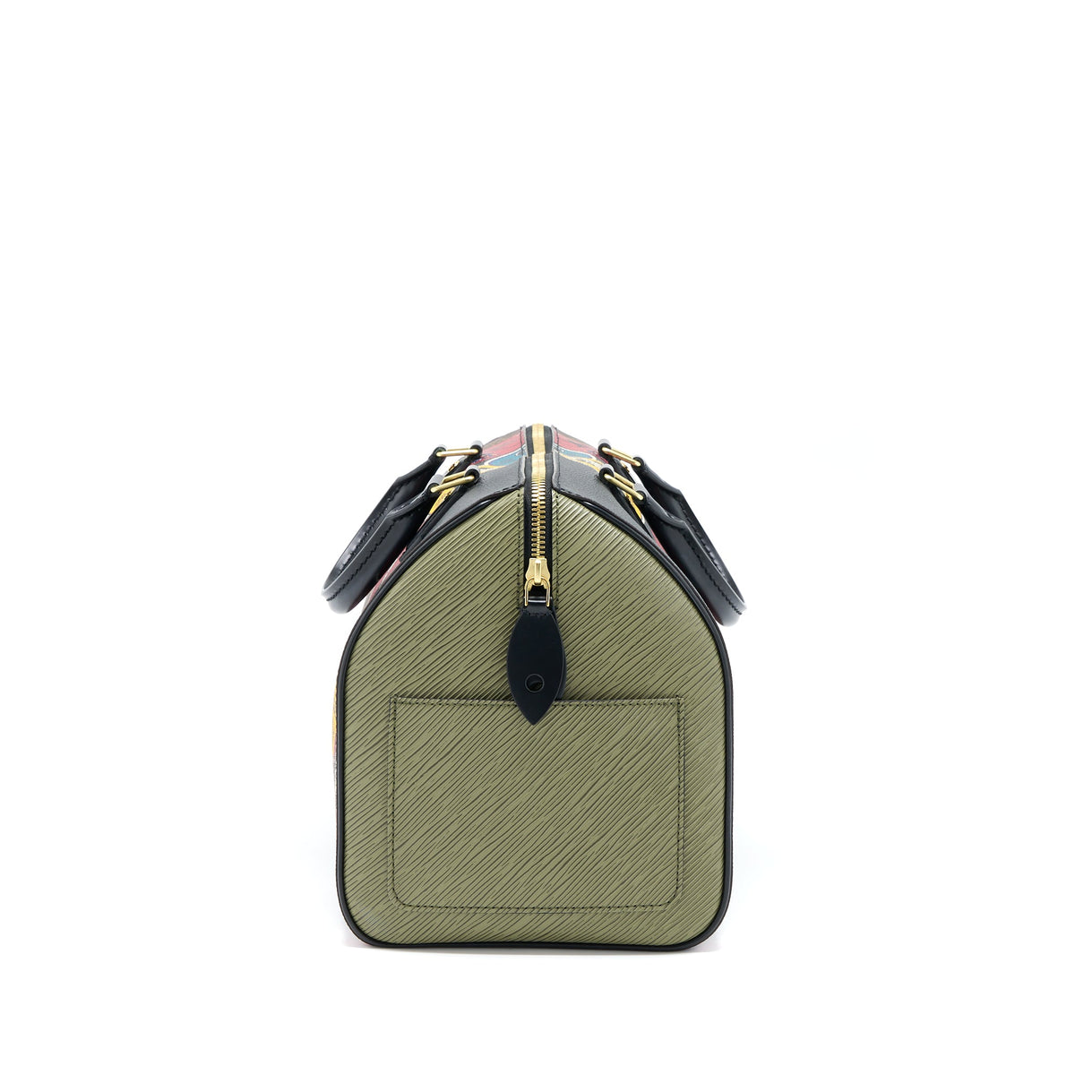 Louis Vuitton Speedy 30 Kabuki-Themed Cruise Monogram Canvas/Epi GHW