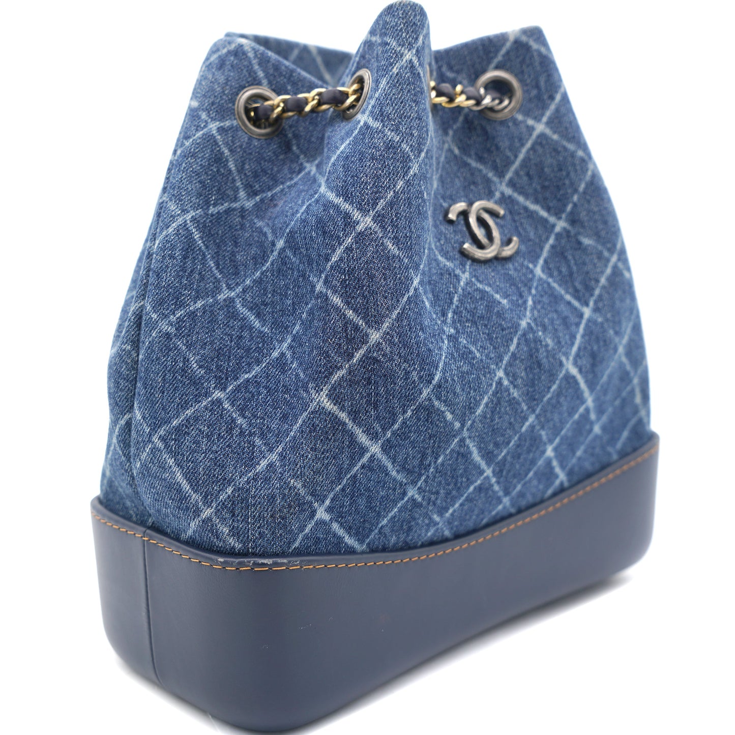 Chanel Gabrielle Backpack in Denim/Blue Leather