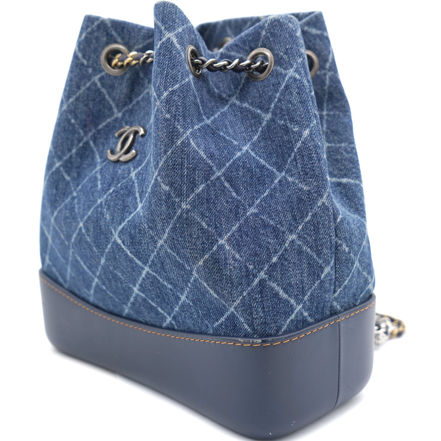 Chanel Gabrielle Backpack in Denim/Blue Leather
