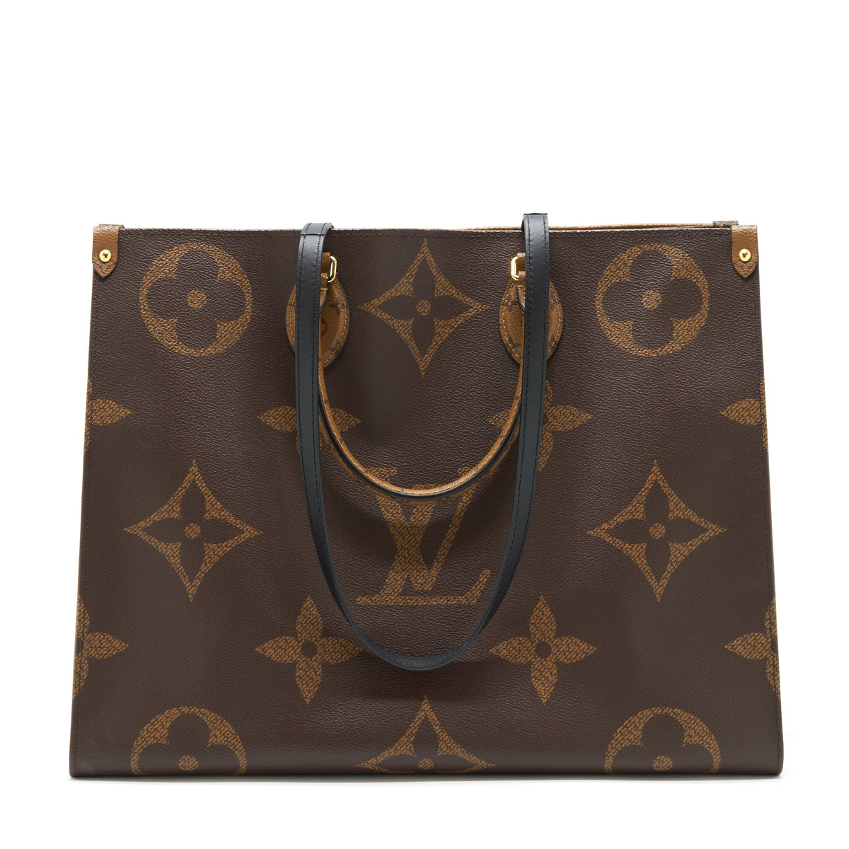 Louis Vuitton On The Go GM Monogram Reverse Canvas GHW