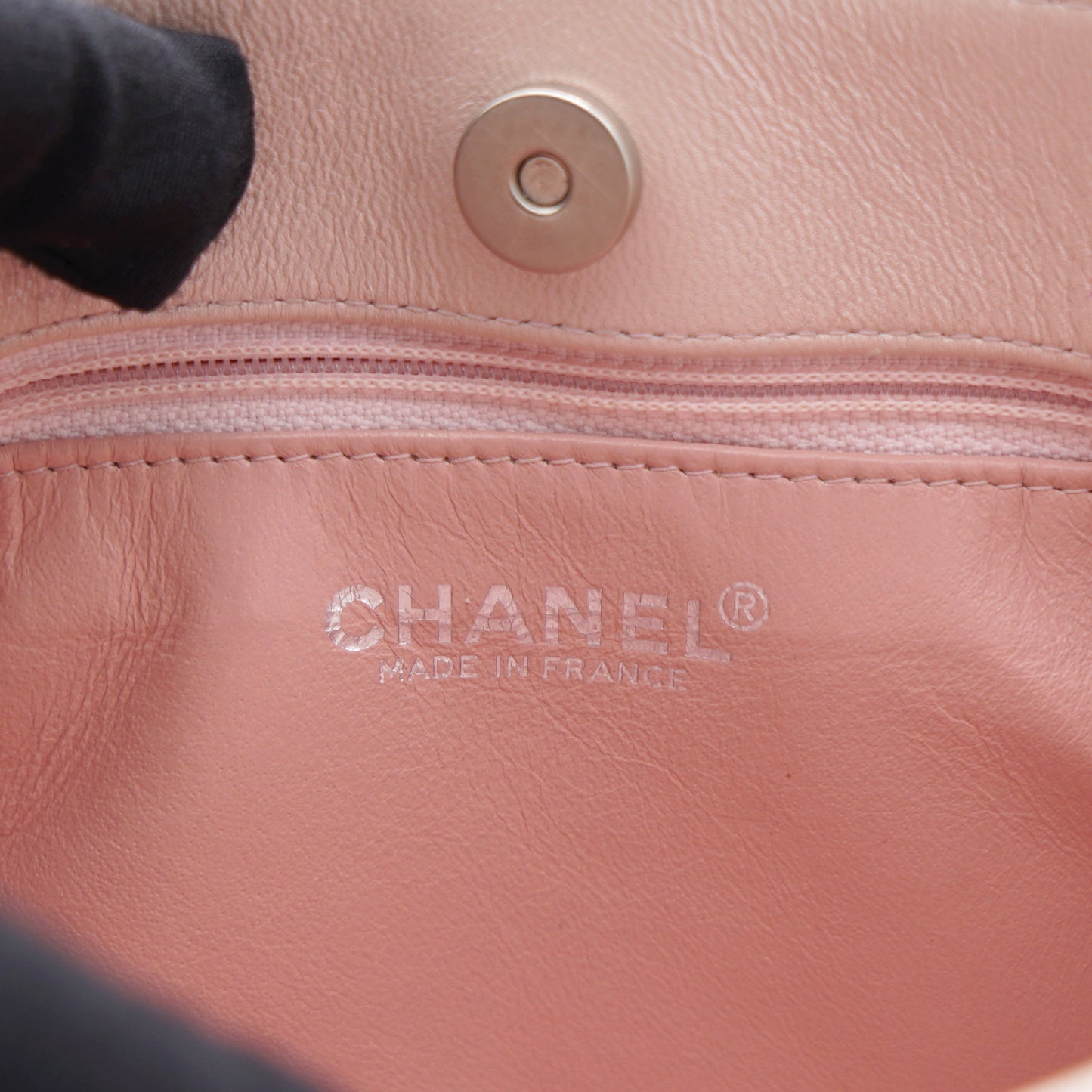 Chanel Pearlecent Pink Quilted Vintage Small Tote Bag