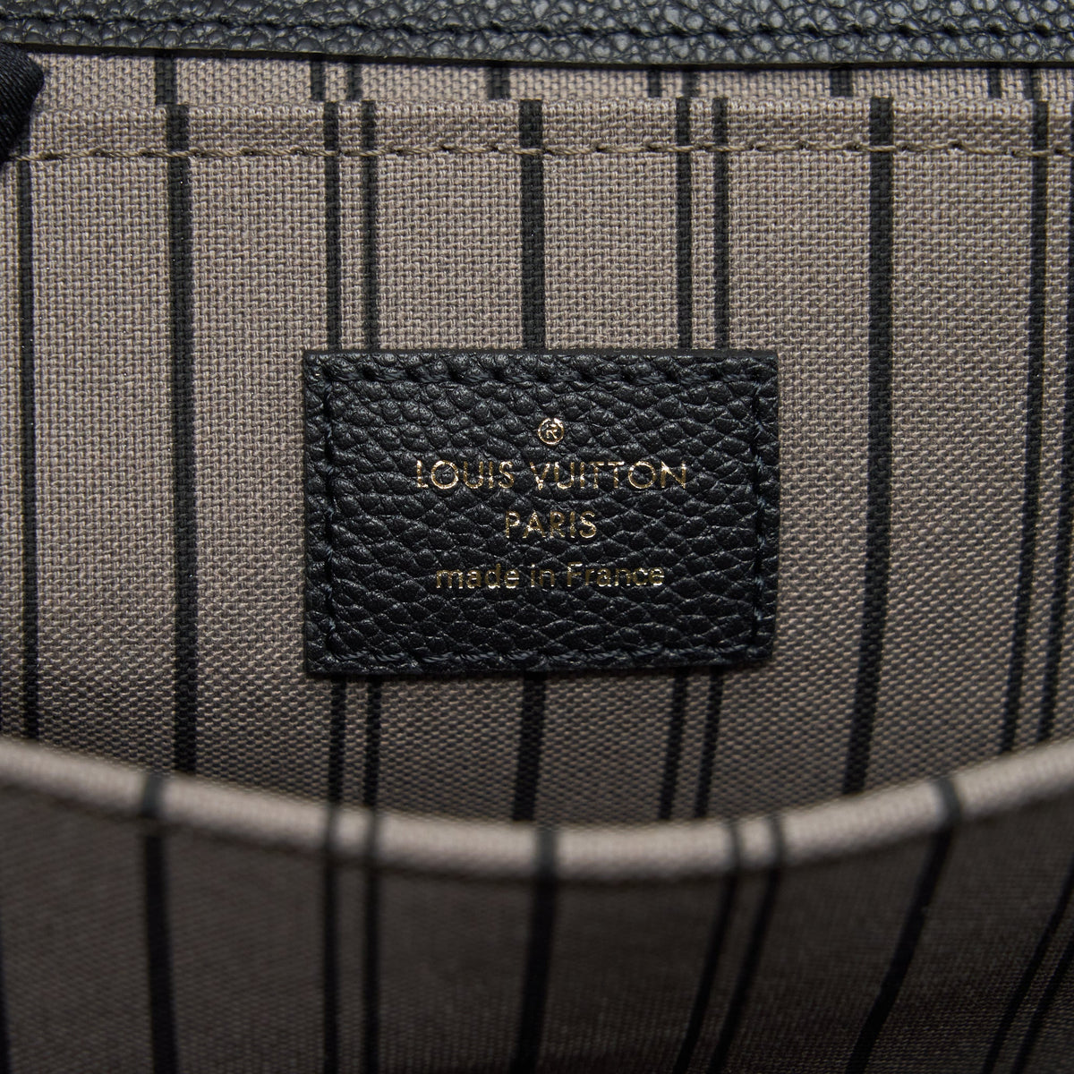 Louis Vuitton Pochette Métis Monogram Empreinte Black GHW
