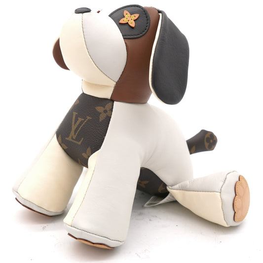 Calfskin Monogram Doudou Oscar Dog Beige