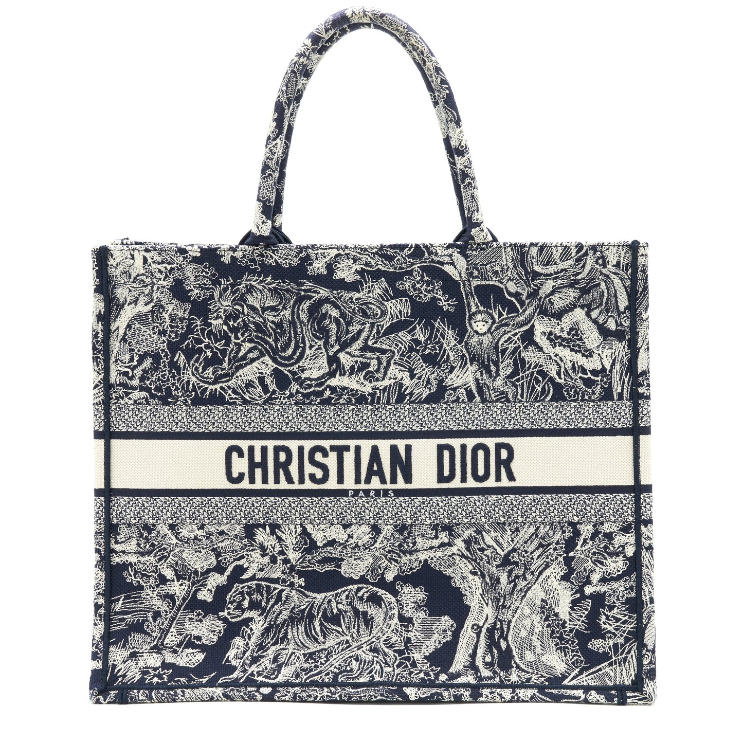 Dior book tote large limited edition