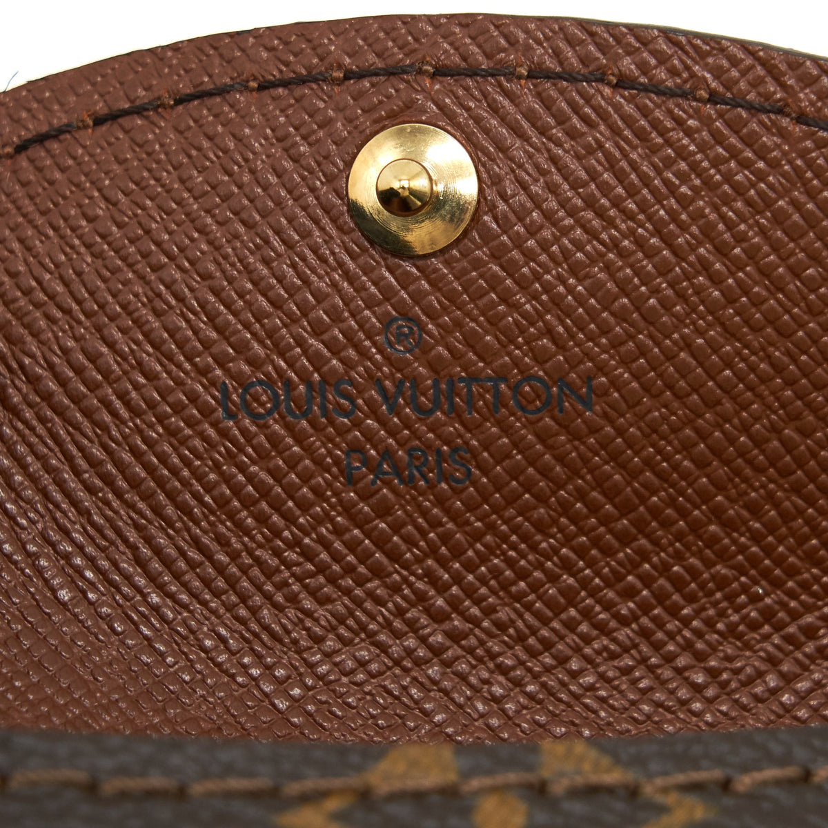 LOUIS VUITTON Size 80 Monogram Ceinture Pochette Solo Belt