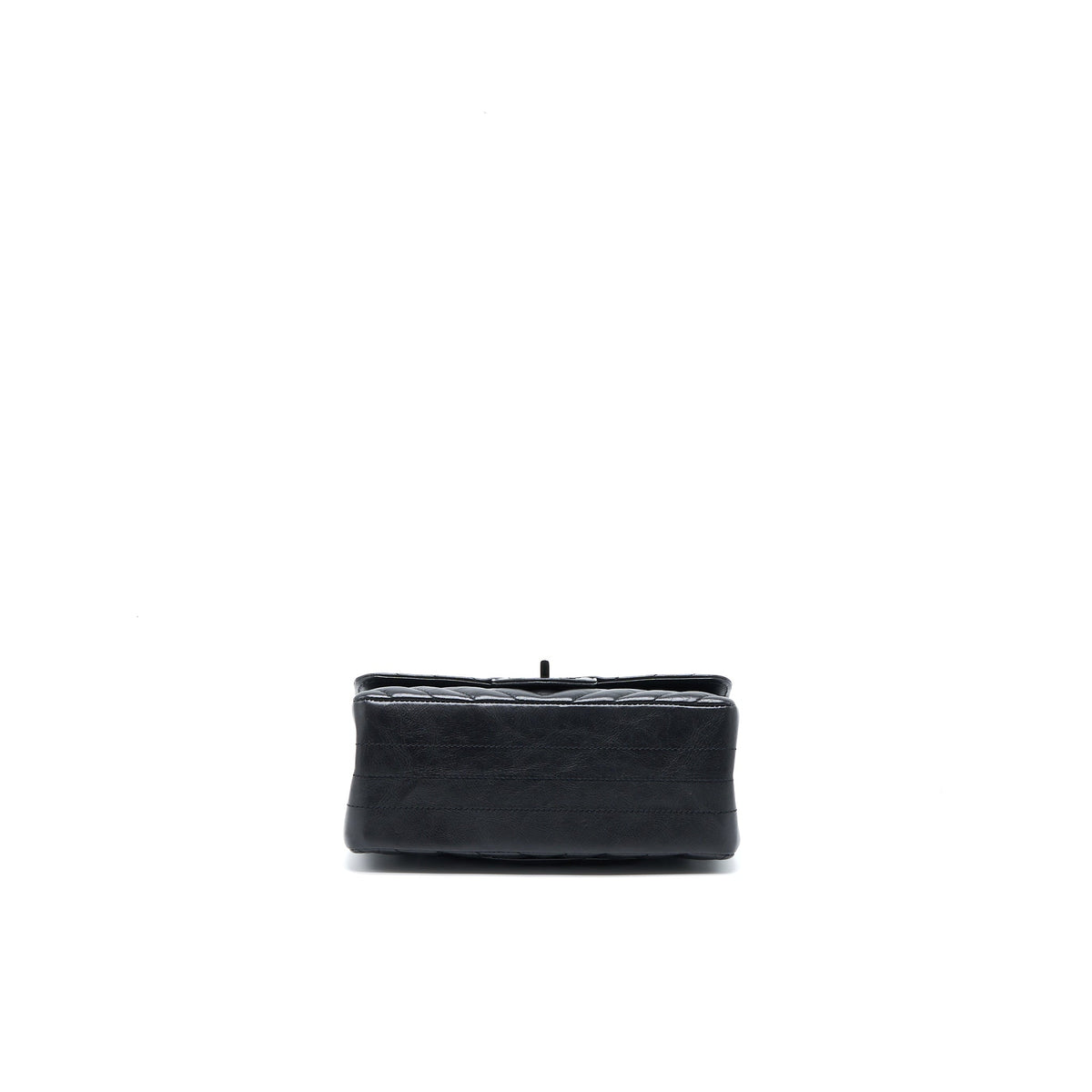 Chanel Mini Reissue 2.55 Flap Bag Chevron Aged Calfskin So Black