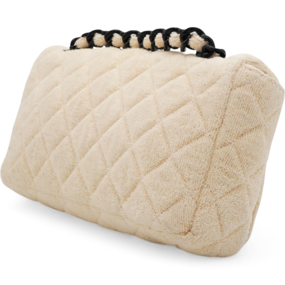 Chanel Terry Flap Bag Beige