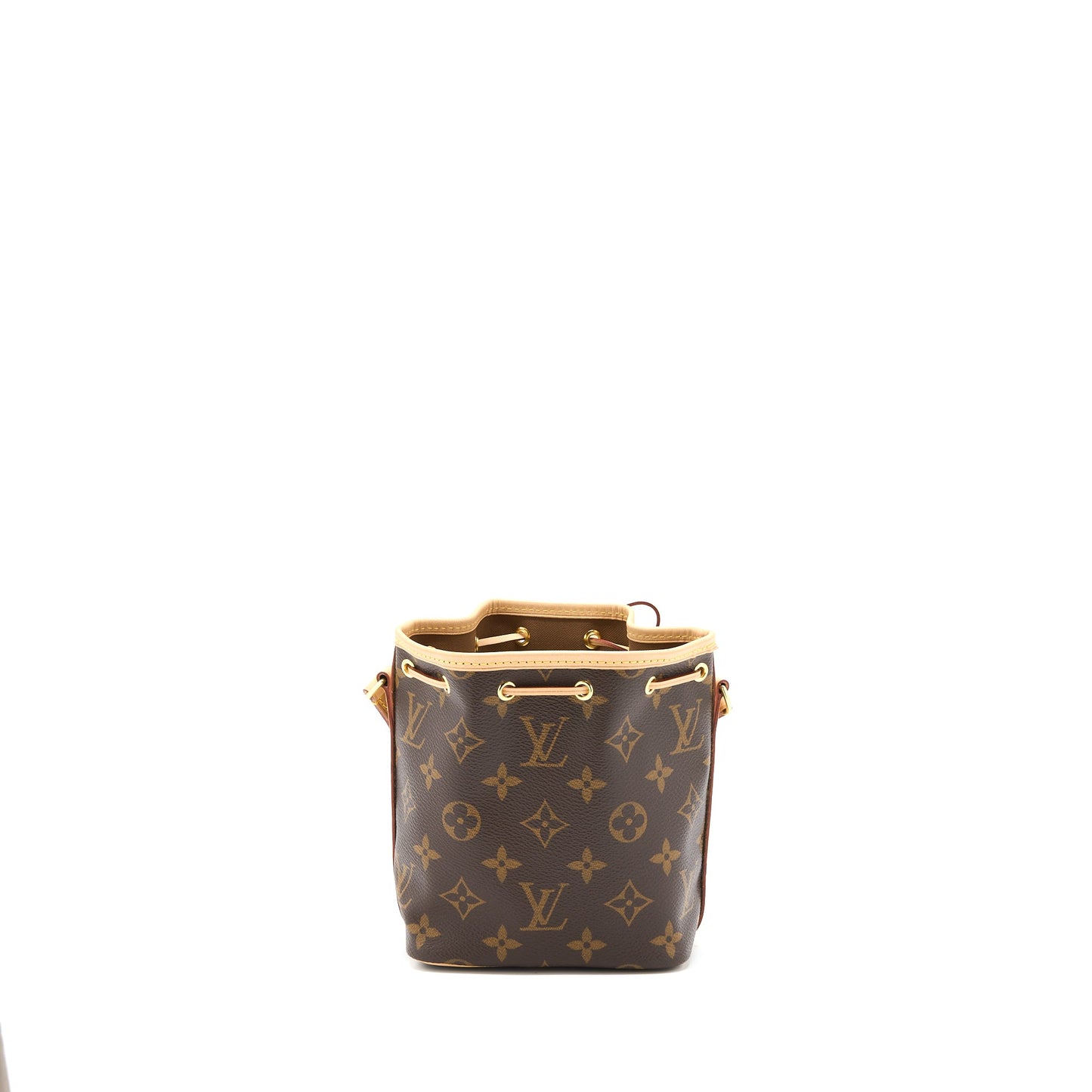 Louis Vuitton Nano Noe Monogram Canvas GHW