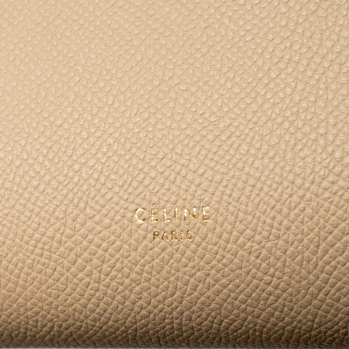Celine Mini Belt Bag Grained Calfskin Light Beige GHW
