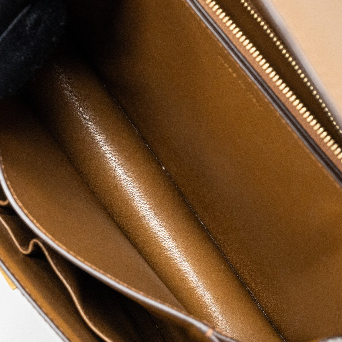 Celine Medium Box Calfskin Camel GHW