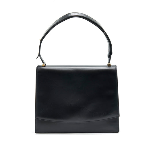 Louis Vuitton Delphes Vintage Opera Line Bag Limited Ed Black Leather Shoulder Bag