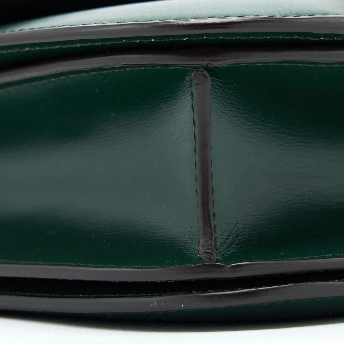 Celine Medium Classic Box Bag Calfskin Green GHW