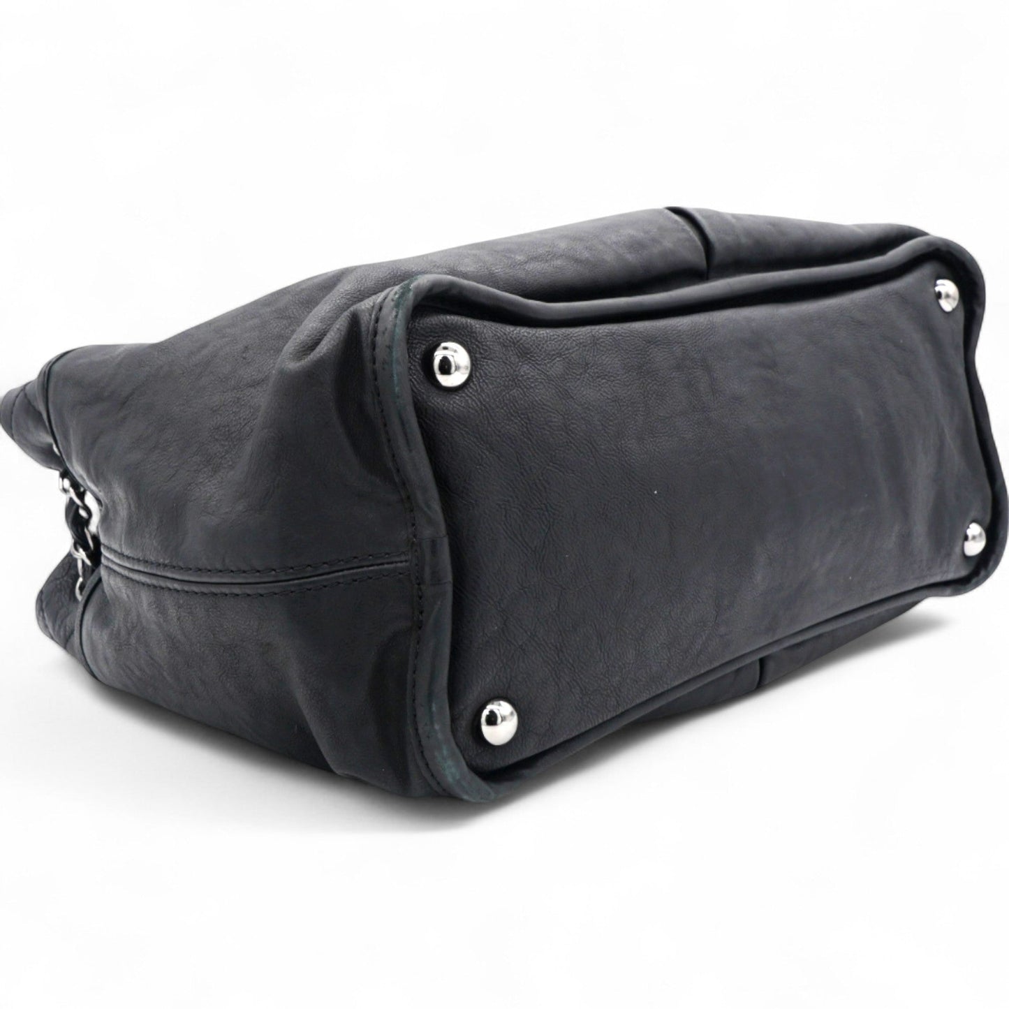 Chanel Ultra Soft Suede Calfskin Natural Beauty Tote Black