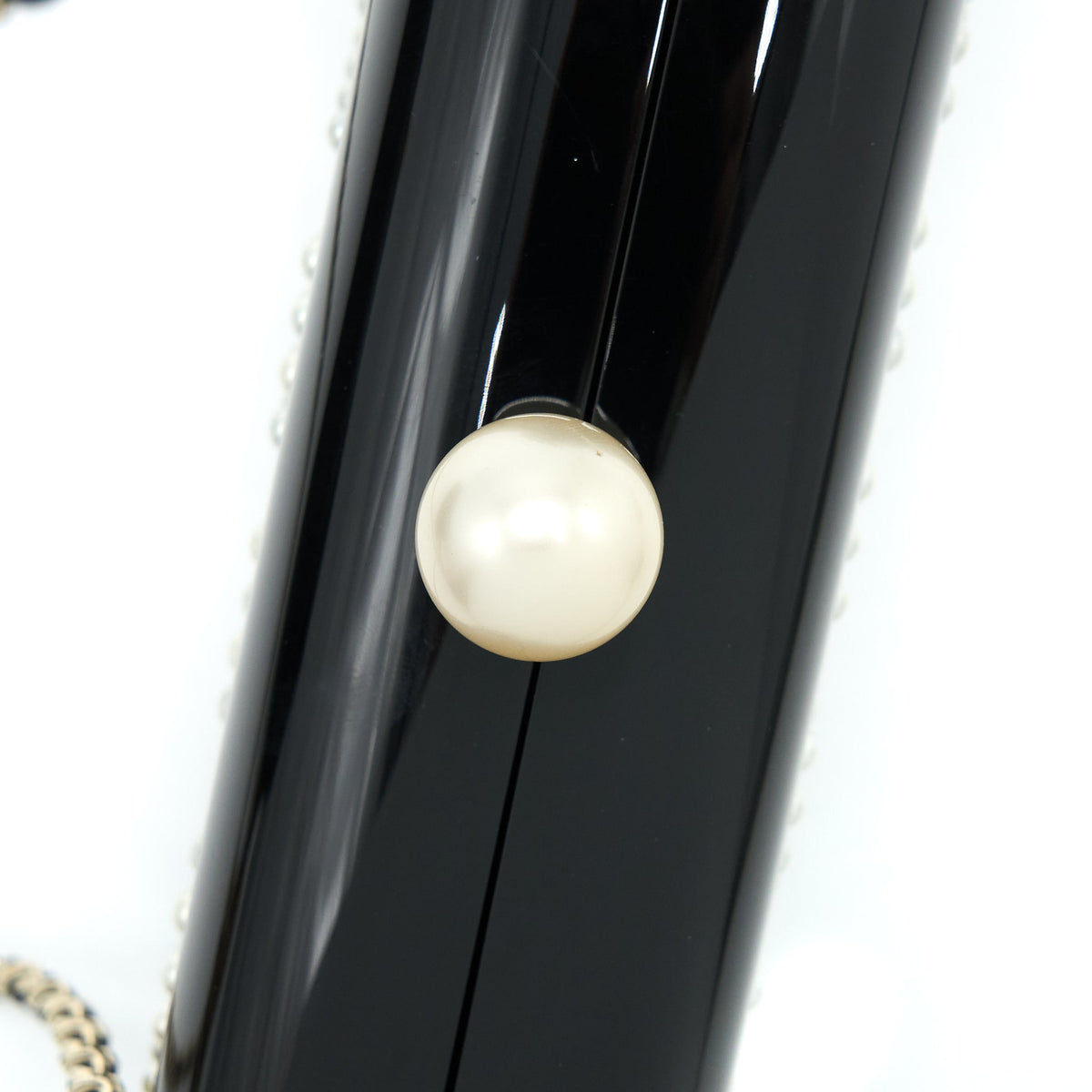 Chanel Votez Coco Evening Clutch with Chain Black LGHW