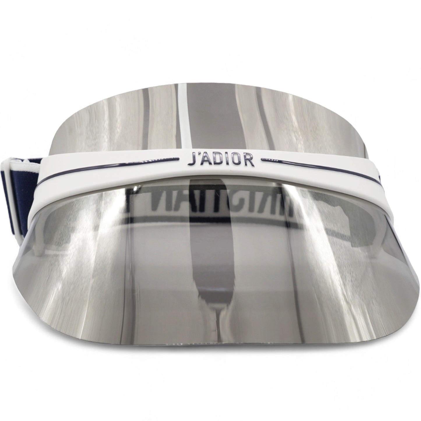 Dior Mirrored DiorClub1 Sun Visor Silver