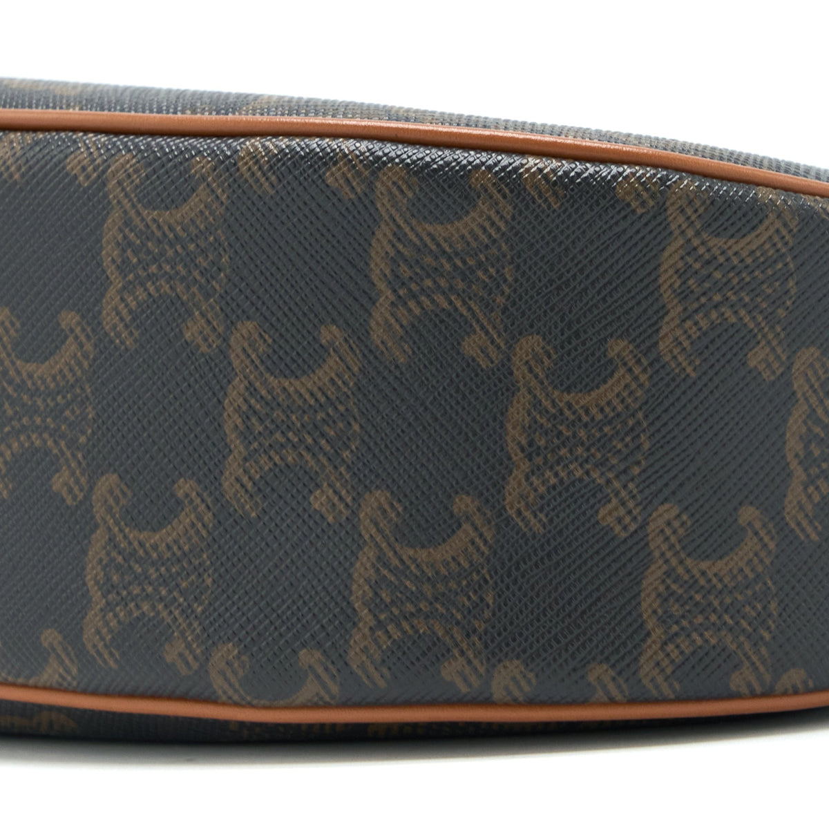 Celine Ava Bag In Triomphe Canvas And Calfskin Tan