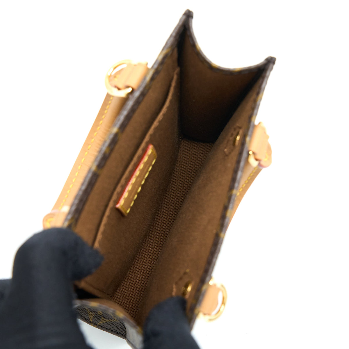 Louis Vuitton Petit Sac Plat Monogram Canvas GHW