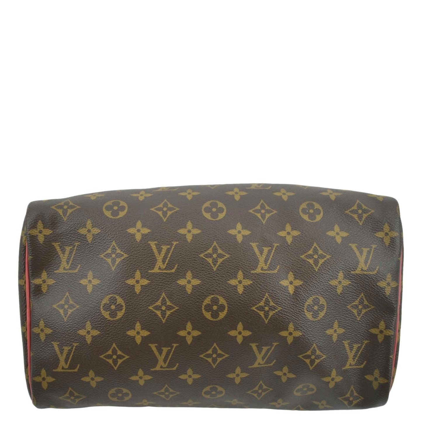 LOUIS VUITTON Totem Speedy 30 Monogram Canvas Satchel Bag Flamingo Pink