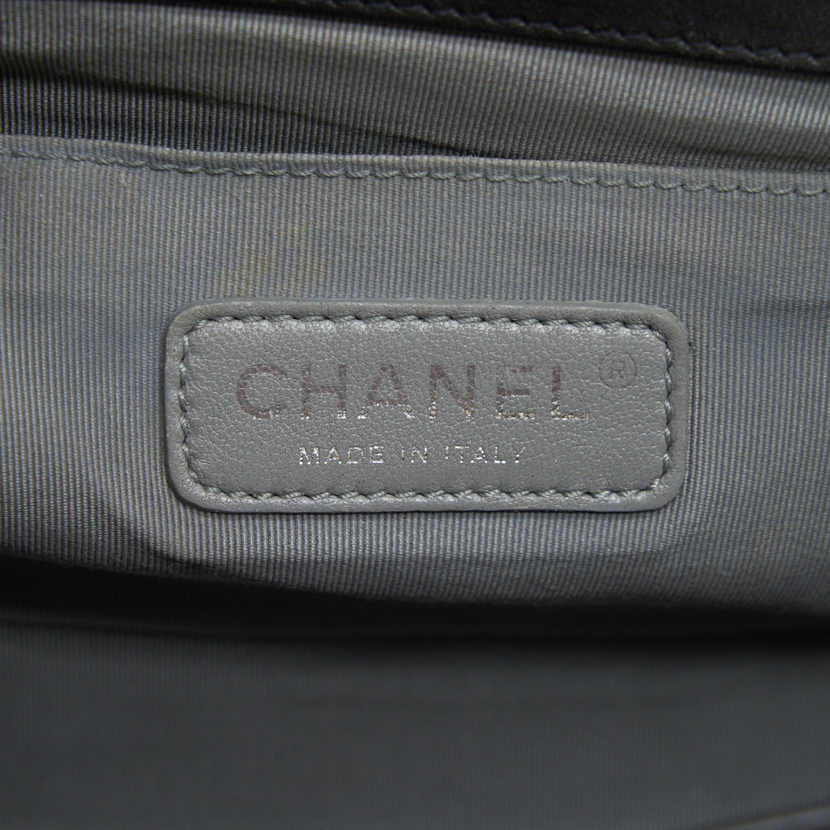 Chanel Medium Boy Bag Calfskin Black Ruthenium/Black Hardware