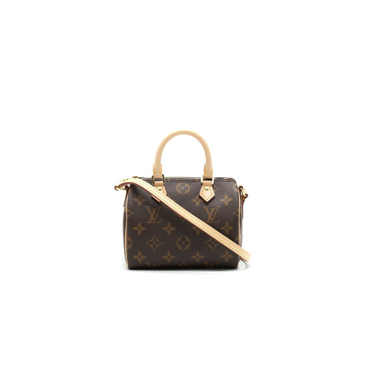 Louis Vuitton Nano Speedy Monogram Canvas