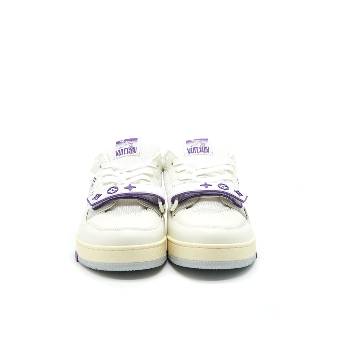 Louis Vuitton Size 9 Trainer Sneaker Violet Mesh