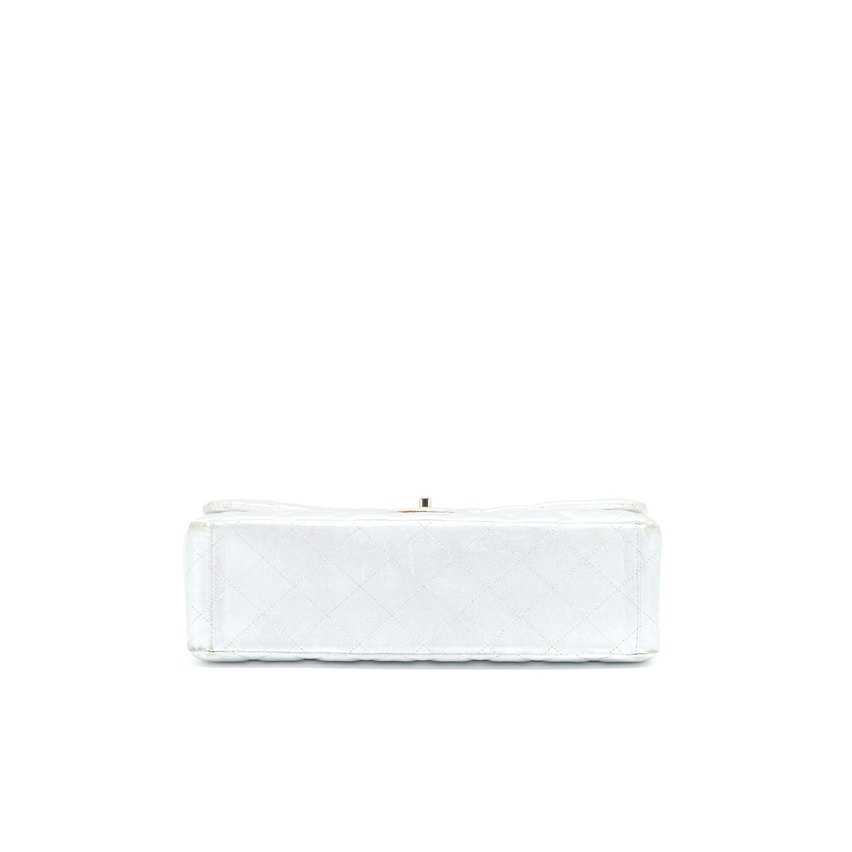 Chanel Maxi Classic Single Flap Bag Lambskin Silver SHW