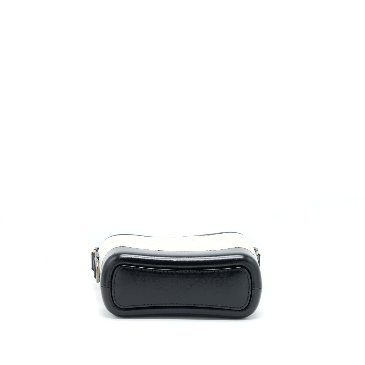 Chanel Small Gabrielle Hobo Bag White/Black Multicolour Hardware