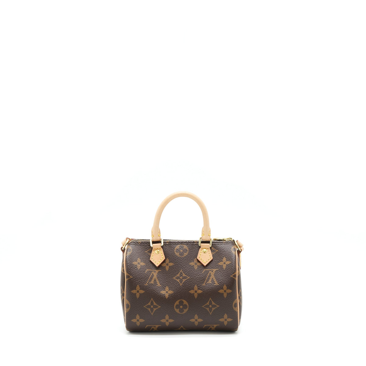 Louis Vuitton Nano Speedy Monogram Canvas GHW
