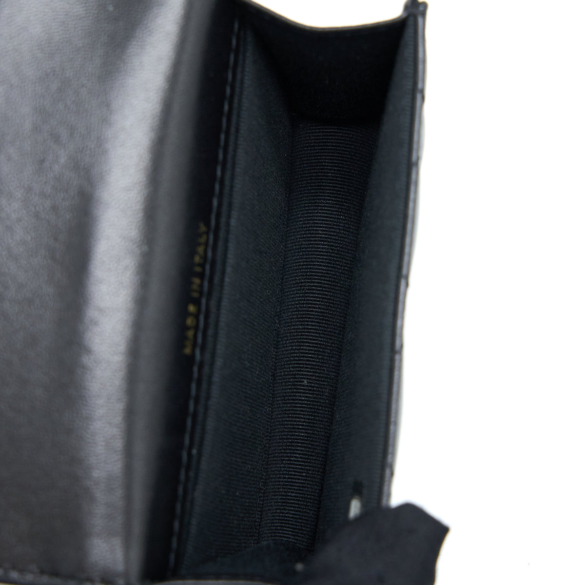 Chanel Jewel Hook holder Lambskin Black GHW