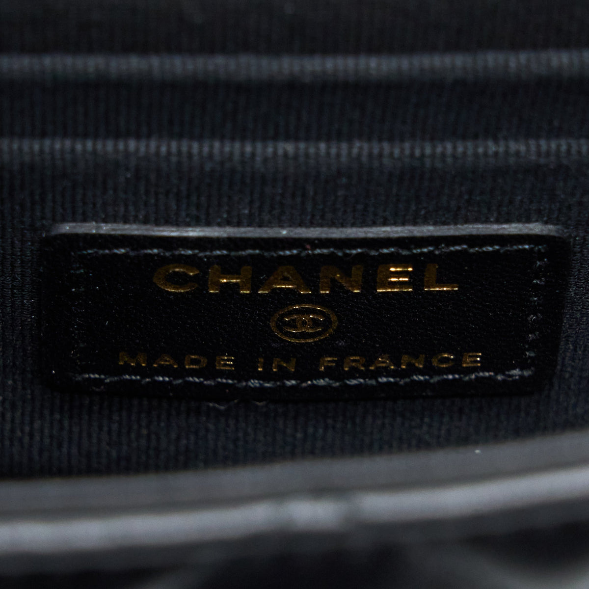Chanel Top Handle Mini Flap Bag Lambskin Black LGHW