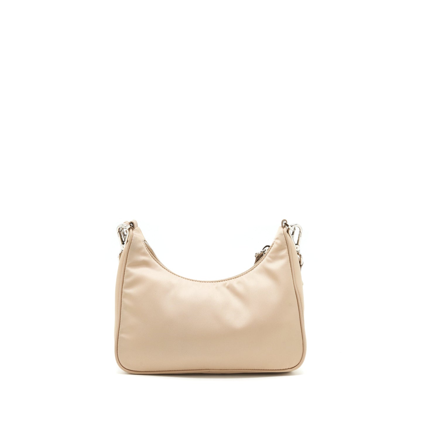 Prada 2005 Re-edition Nylon Bag Light Beige
